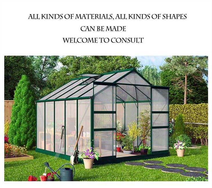 Outdoor Garden Greenhouse Polycarbonate Greenhouse Kits