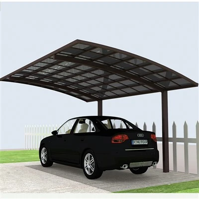 Carport Luaran Aloi Aluminium Polikarbonat Untuk Vila
